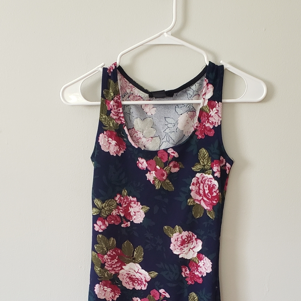 Floral Bodycon Dress